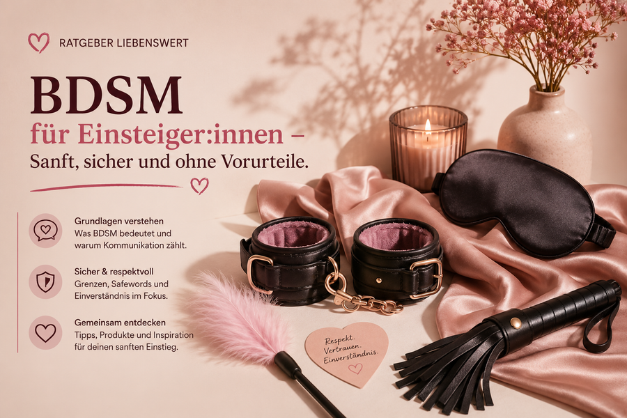 BDSM für Einsteiger:innen – Sanft, sicher und ohne Vorurteile
