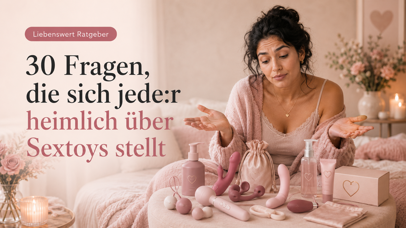 30 Fragen, die sich jede:r heimlich über Sextoys stellt
