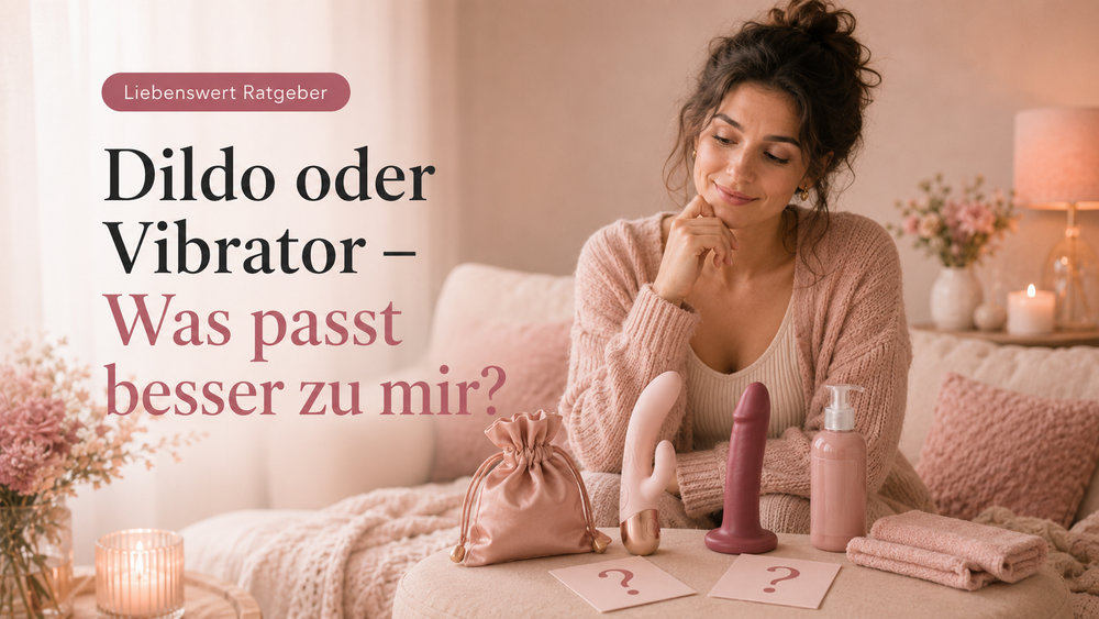 Dildo oder Vibrator – Was passt besser zu mir?