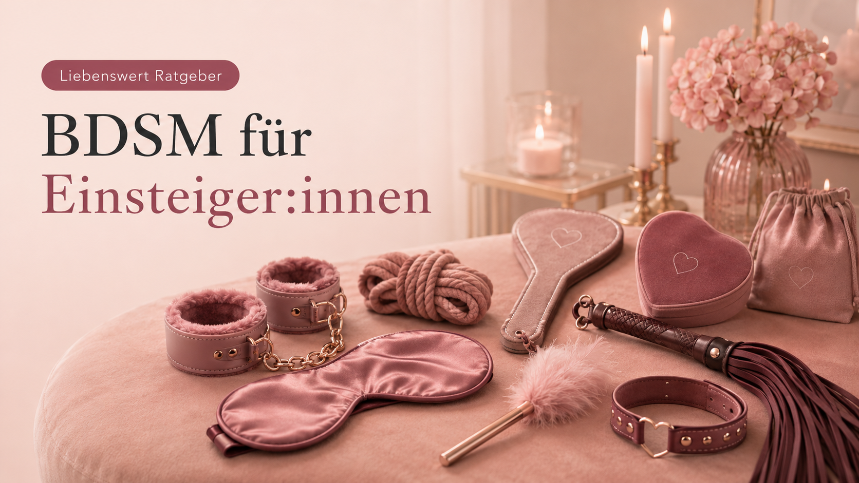 BDSM für Einsteiger:innen – Sanft, sicher und ohne Vorurteile