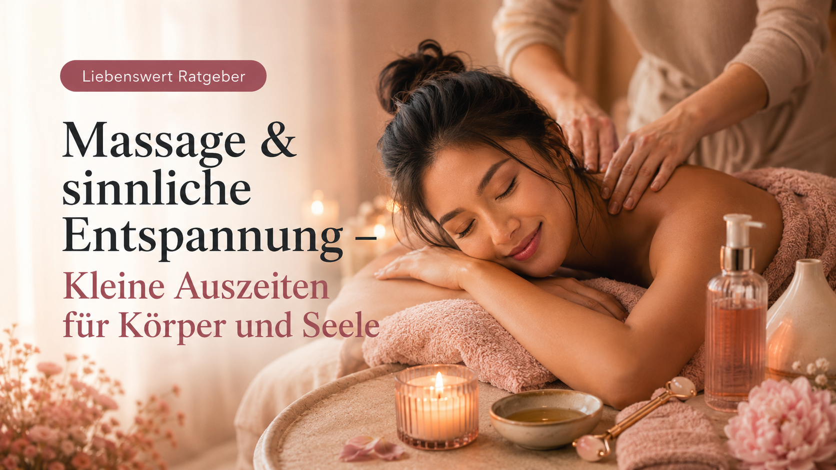 Massage & sinnliche Entspannung – Kleine Auszeiten für Körper und Seele