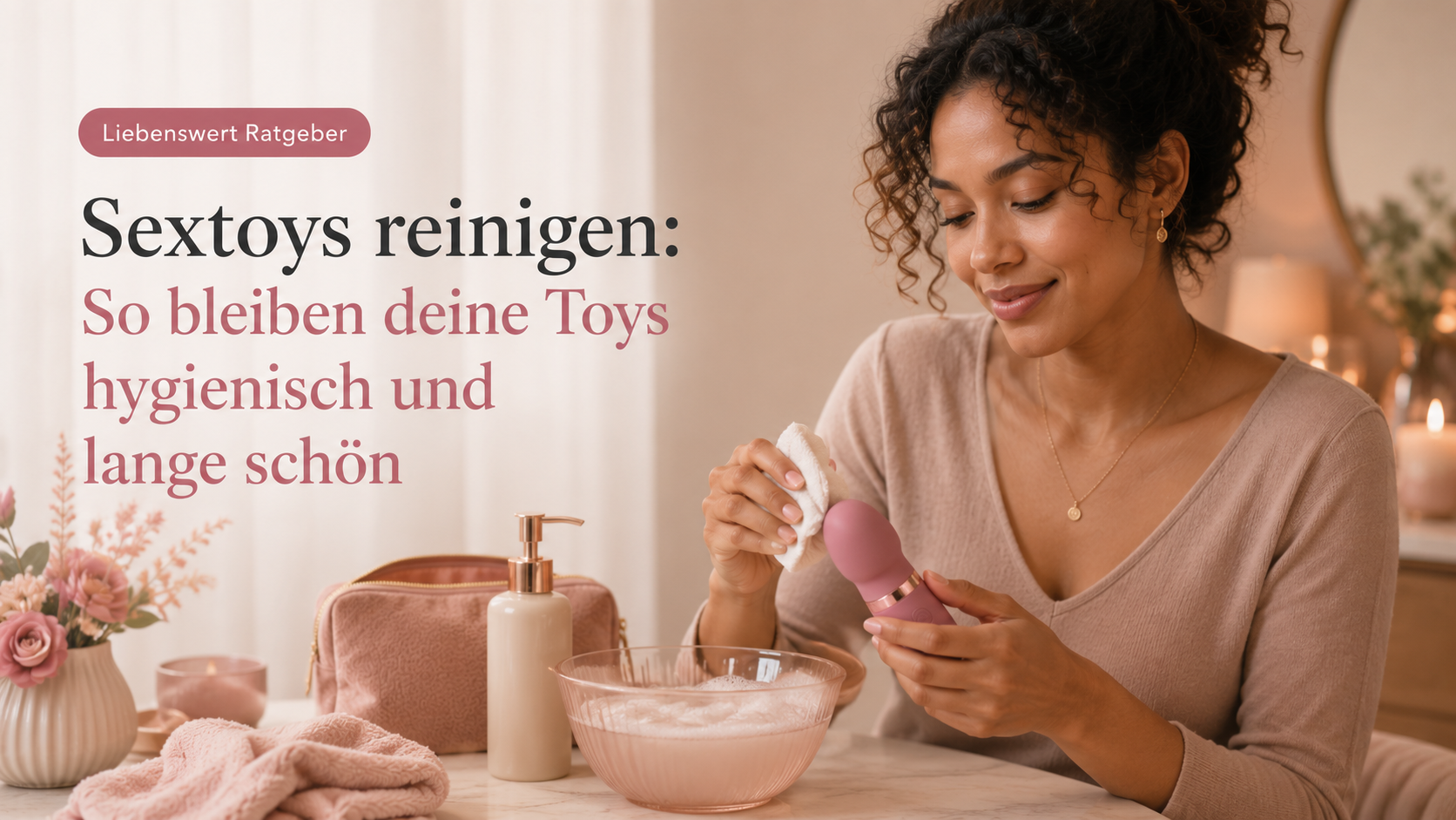 Sextoys reinigen: So bleiben deine Toys hygienisch und lange schön