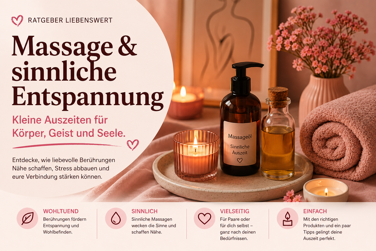 Massage & sinnliche Entspannung – Kleine Auszeiten für Körper und Seele