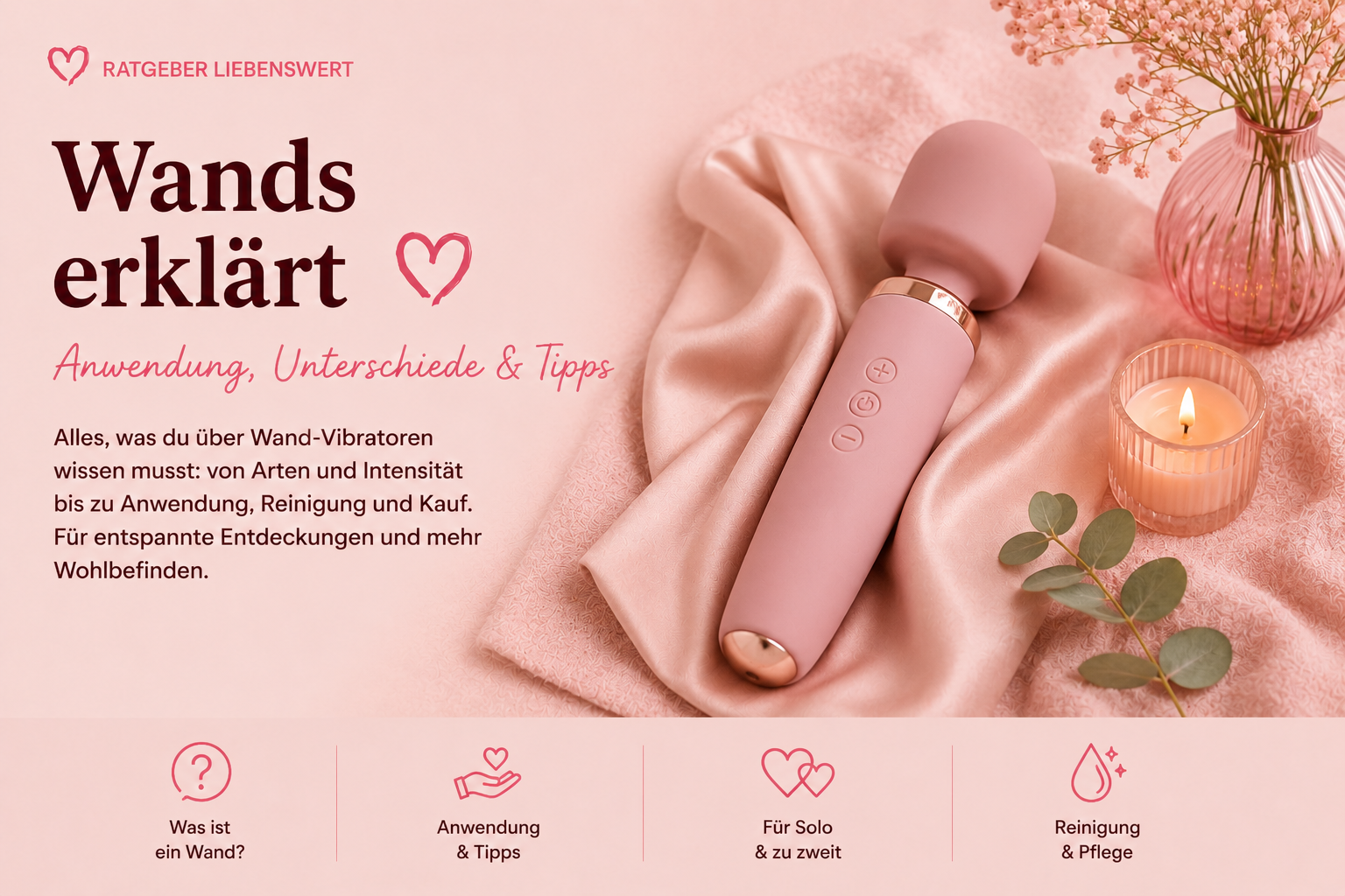 Wand-Vibratoren erklärt: Anwendung, Unterschiede und Tipps