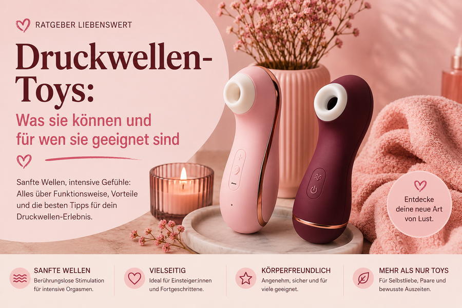 Druckwellen-Toys: Was sie können und für wen sie geeignet sind