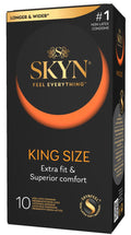 SKYN "Large" - Extra große Kondome für maximalen Komfort - 10er