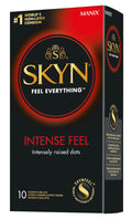 SKYN "Intense Feel" - Genoppte Kondome für intensiveres Gefühl - 10er