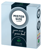 Mister Size 47mm – Kondome in individueller Passform - 3er