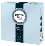 Mister Size 47mm – Kondome in individueller Passform - 36er