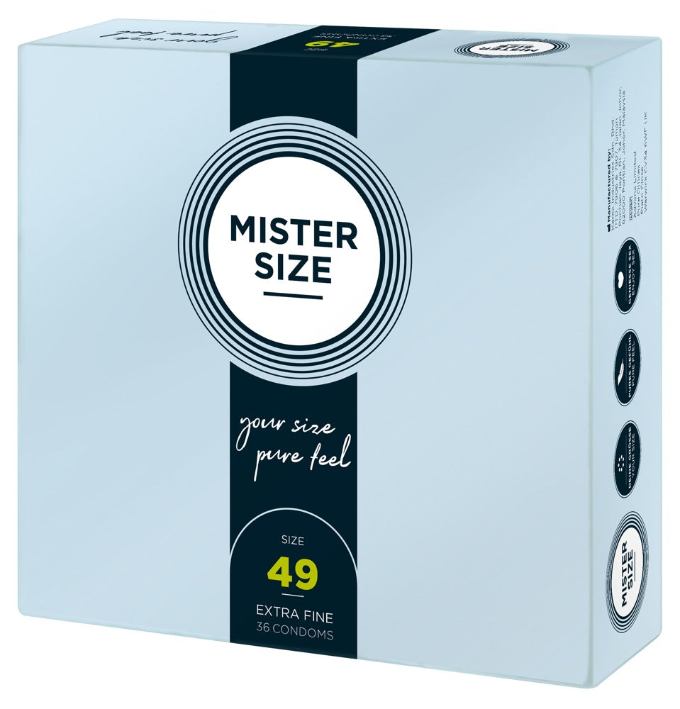 Mister Size 49mm – Kondome in individueller Passform - 36er
