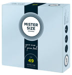 Mister Size 49mm – Kondome in individueller Passform - 36er