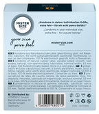 Mister Size 53mm – Kondome in individueller Passform - 3er