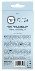 Mister Size 53mm – Kondome in individueller Passform - 10er