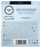 Mister Size 57mm – Kondome in individueller Passform - 3er