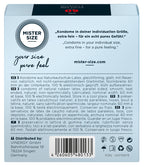 Mister Size 60mm – Kondome in individueller Passform -3er