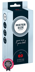 Mister Size 60mm – Kondome in individueller Passform - 10er