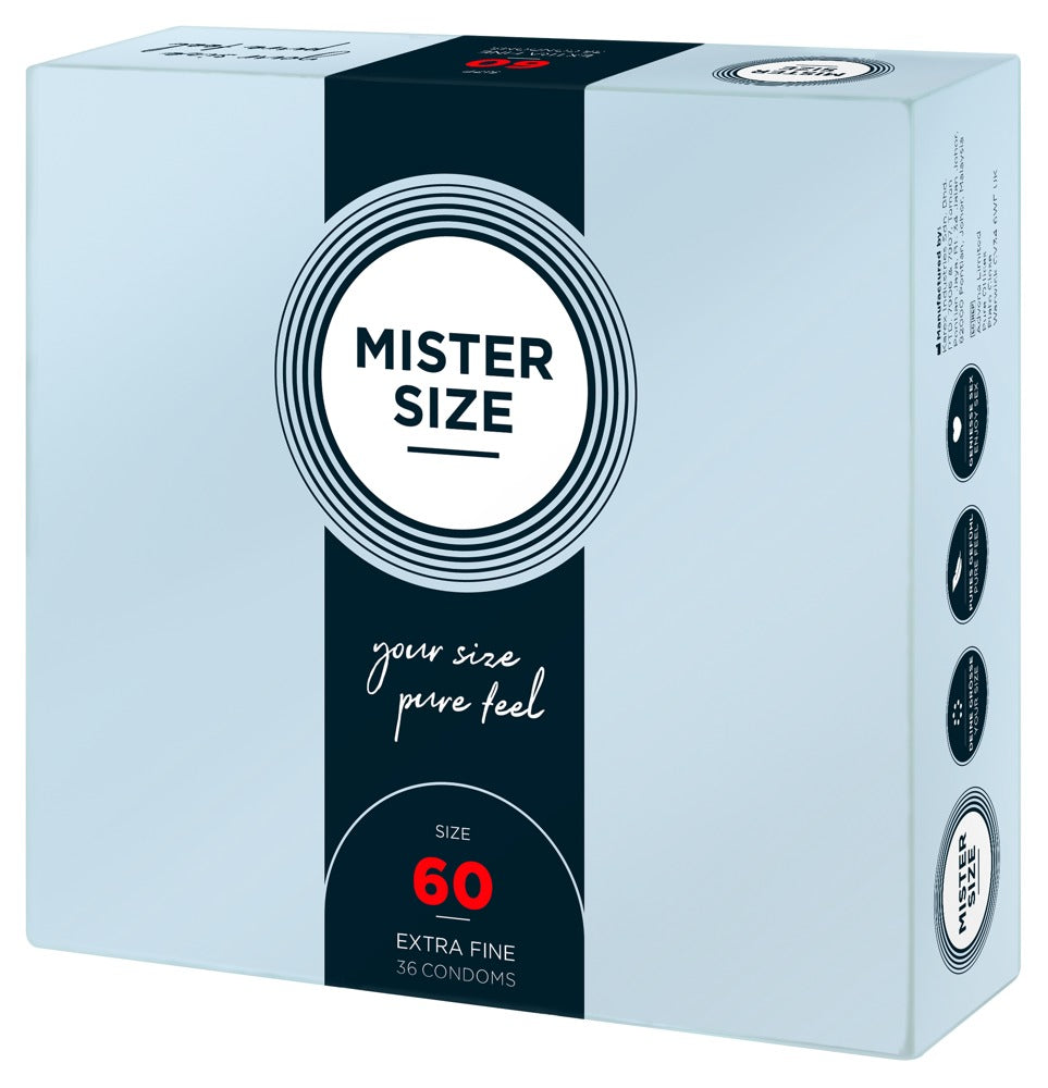 Mister Size 60mm – Kondome in individueller Passform - 36er