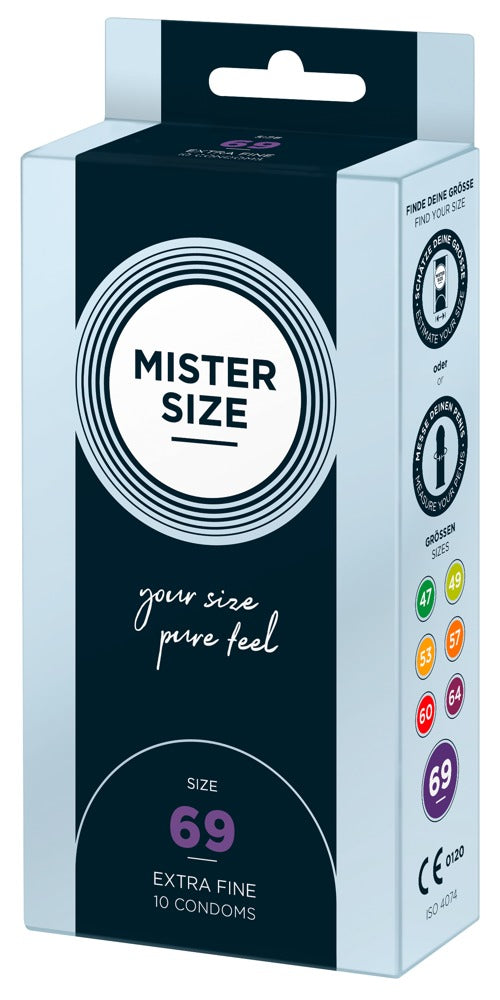 MISTER SIZE 69 – Kondome in deiner perfekten Größe - 10er