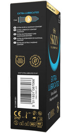 SKYN - "Extra Lubricated" - Extra dünnes Kondom mit maximaler Gleitfähigkeit - 10er
