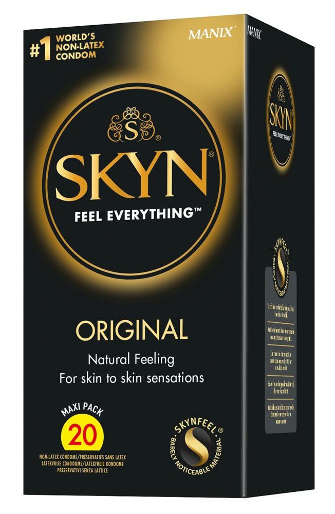SKYN "Original" - Latexfreie Kondome für intensiveres Hautgefühl - 20 Stk.