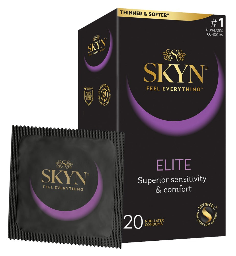 SKYN "Elite" - Latexfreie Kondome aus Polyisopren - 20 Stk.