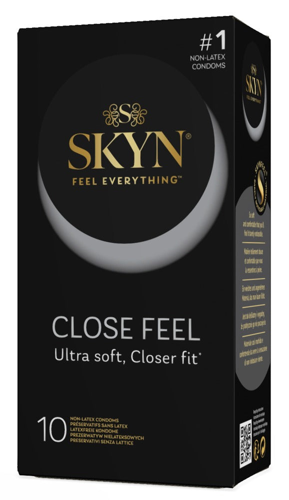 SKYN "Close Feel" - Latexfreie Kondome in engerer Passform - 10er