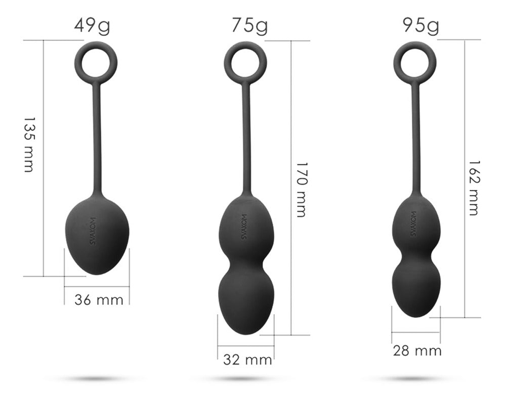 NOVA Exercise Balls – Set von Svakom