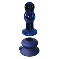 No. 83 - Glasdildo Kugelform mit Saugfuß