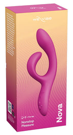 NOVA Verpackung: lila Ultraflexibler Vibrator mit Ringöffnung