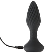 ANOS – Vibro-Analplug mit rotierenden Perlen