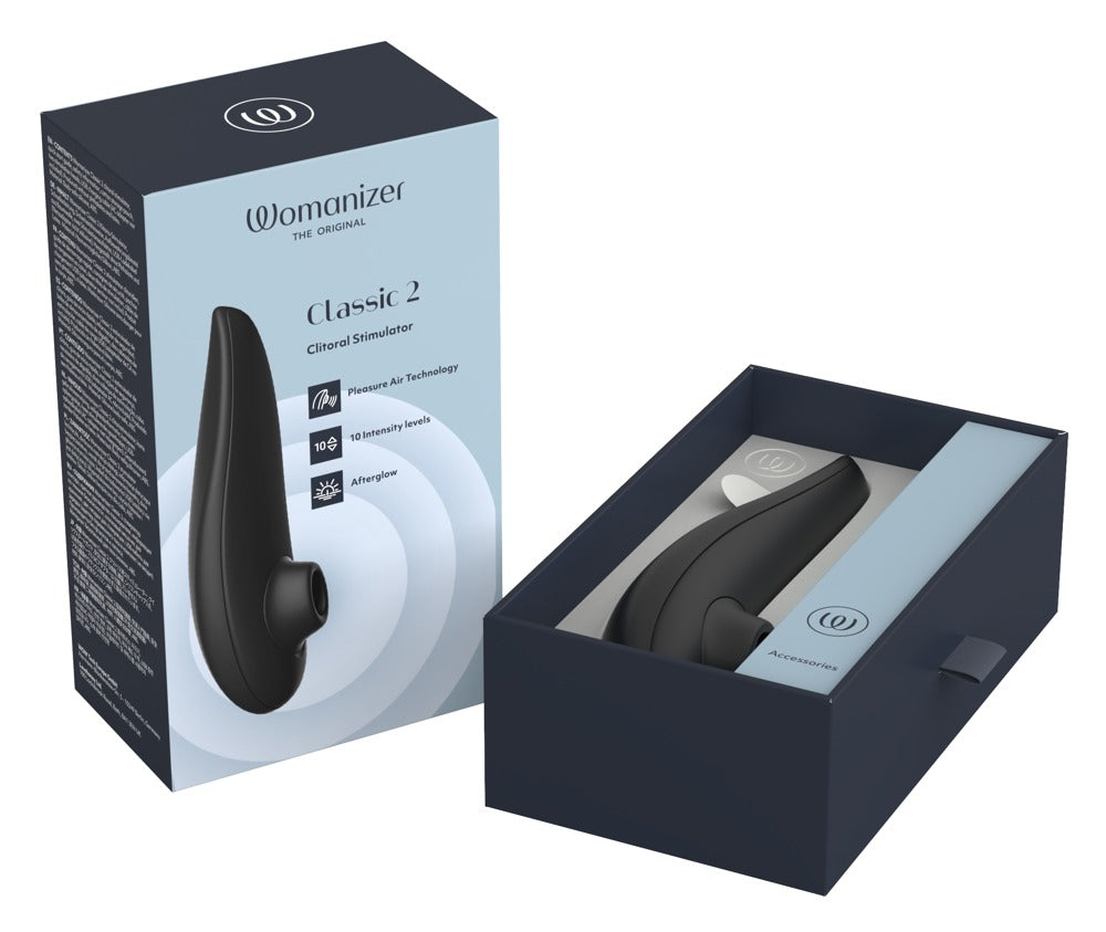 Womanizer  "Classic 2" - Druckwellenstimulator in Schwarz