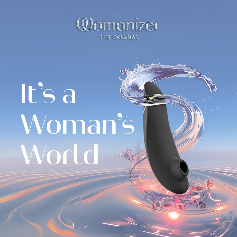 Womanizer Premium 2 – Druckwellenstimulator mit 14 Intensitäten - schwarz