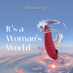 Womanizer Premium 2 – Druckwellenstimulator in Bordeaux Rot