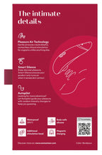 Womanizer Premium 2 – Druckwellenstimulator in Bordeaux Rot