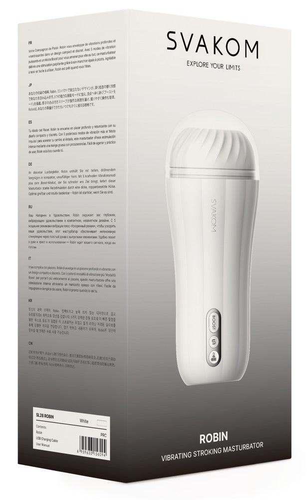 Robin – Premium Masturbator with Innovative Boost Function