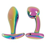 Metal Butt Plug Set Rainbow