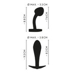 Metal Butt Plug Set Rainbow