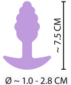 Cuties - Mini Butt Plug - lila 7,5 cm