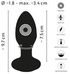 ANOS - Butt Plug  rotierend und vibrierend