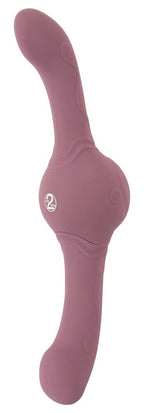 You2Toys Turbo Shaker Double-Lover Vibrator, beerefarbenes Doppel-Design