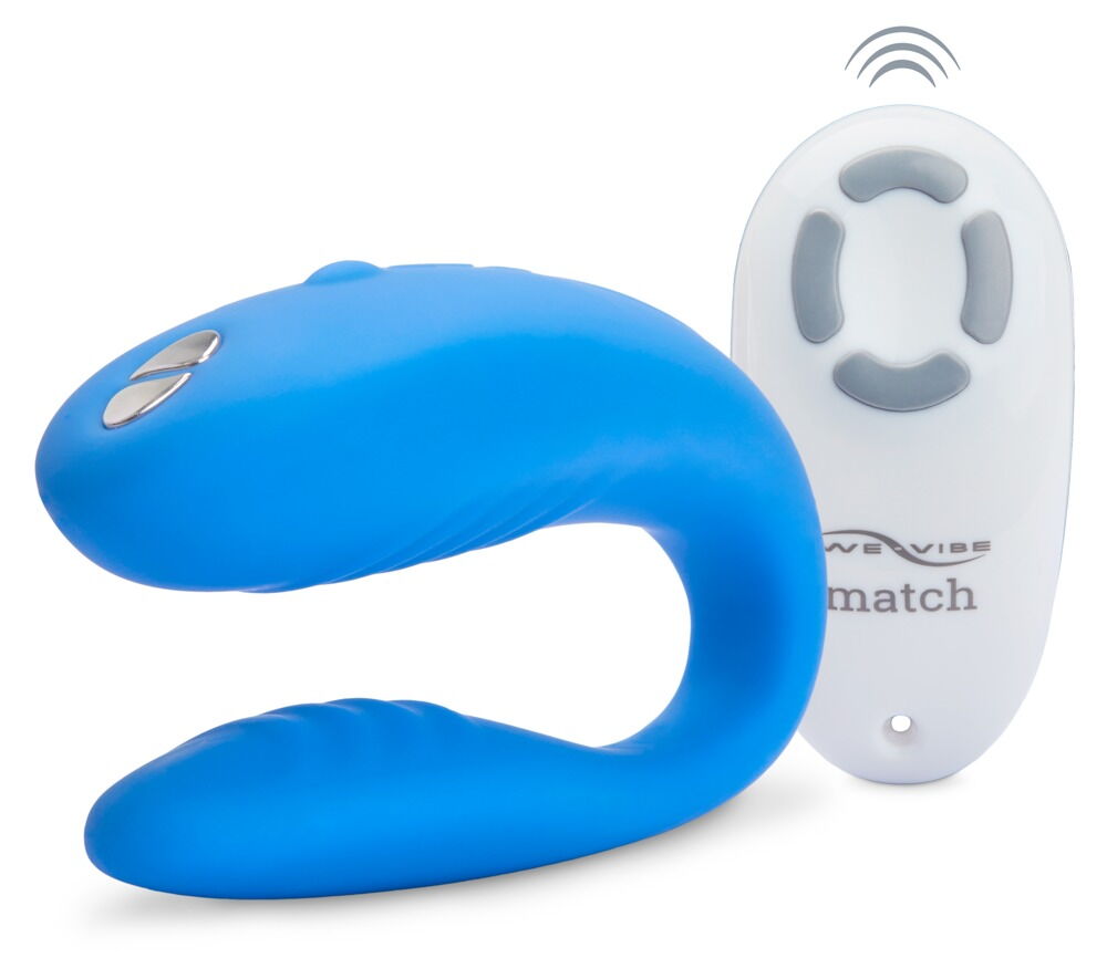 Match - Wasserdichter Paarvibrator mit Fernbedienung