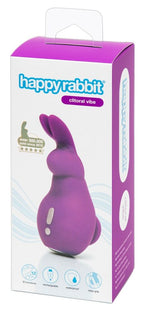 happy rabbit clitoral vibe Verpackung mit lila Häschen-Vibrationsgerät