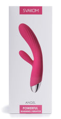 SVAKOM Verpackung für fuchsiafarbener Vibrations-Vibrator mit V-Design