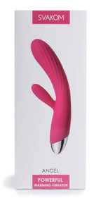 "ANGEL" - plum red