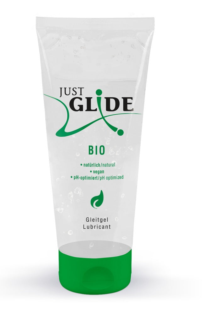 Just Glide BIO - Hochwertiges Bio-Gleitgel für natürliche Intimität - 200 ml