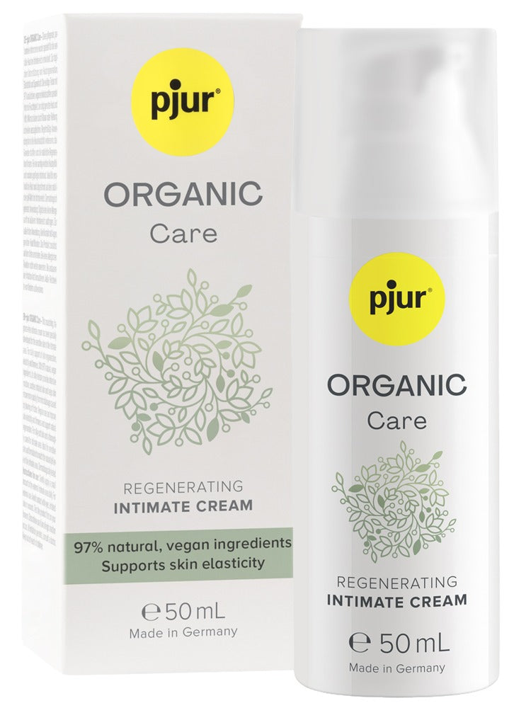 Pjur ORGANIC Care – Sanfte Intim-Pflegecreme mit 97% natürlichen Inhaltsstoffen - 50ml