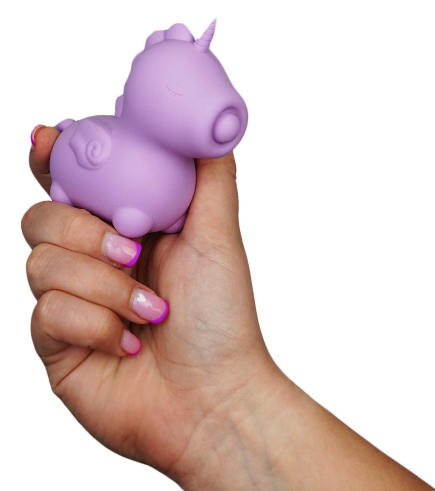Unihorn "Karma Lilac" - Lila – Auflegevibrator im Einhorn-Design