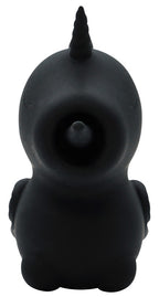 Unihorn "Wild Spirit" - Black - Lay-on Vibrator with Tongue Function