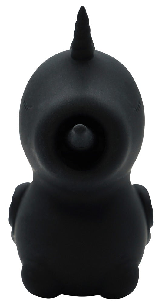 Unihorn "Wild Spirit" - Schwarz – Auflegevibrator mit Zungenfunktion
