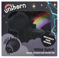 Unihorn "Wild Spirit" - Black - Lay-on Vibrator with Tongue Function